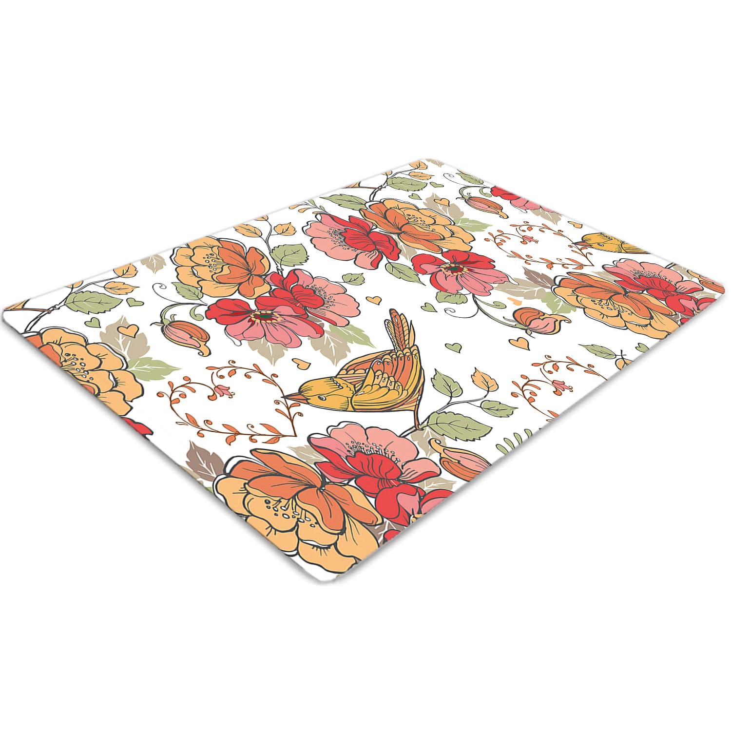 Tapis protecteur de sol pour éviter les rayures de fauteuil en PVC imperméable 100x70cm