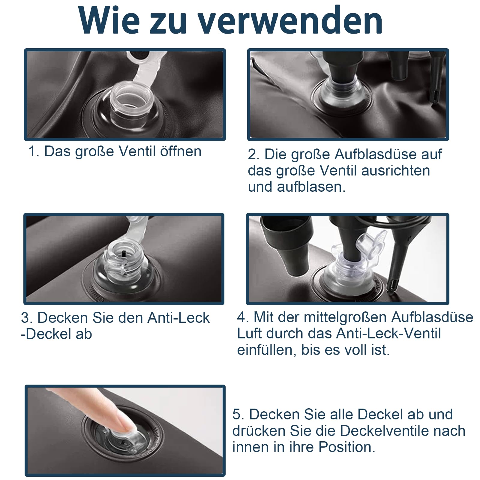 Matelas Gonflable de Voiture, Matelas Voiture pour Tesla Model Y SUV, avec Oreiller et Pompe, Camping Lit Gonflable pour Picnic Voyage Camping Gris