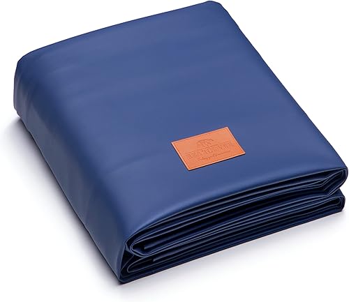 Miniatura 25 de Cubierta de mesa de billar de cuero sintético resistente, cubierta impermeable y resistente a desgarros para mesa de billar de 7/8/9 pies, 9 pies