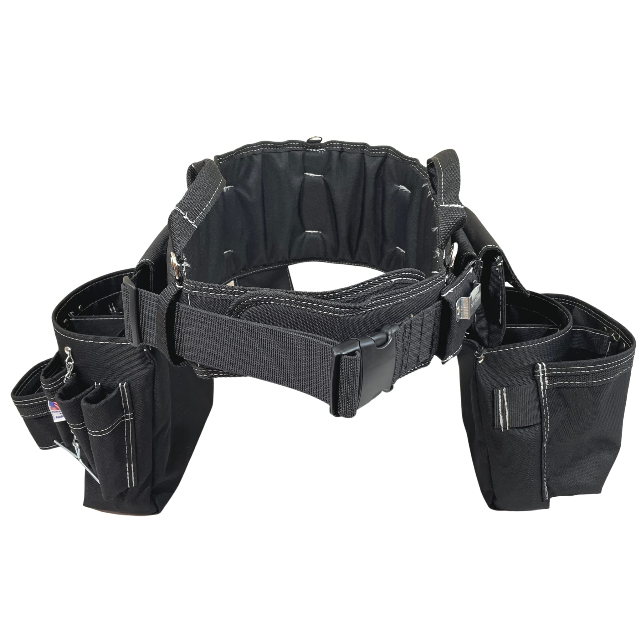 Boulder Bag Electrician’s Tool Belt – MAX Combo With Comfort Back Support, Quick Release, Made In USA