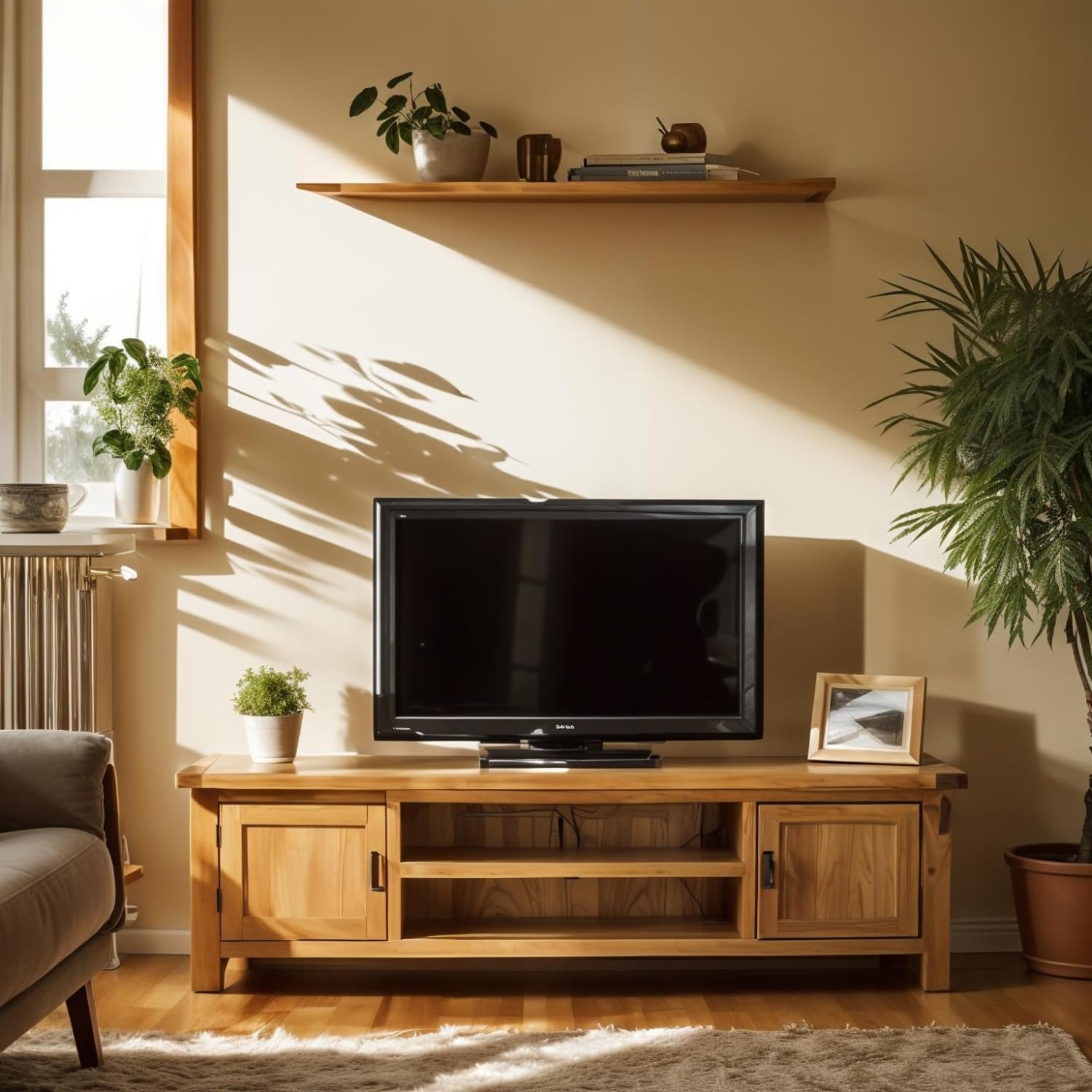 Extra Large TV Stand for 65 Inch TV / 180cm Unit Fully Assembled