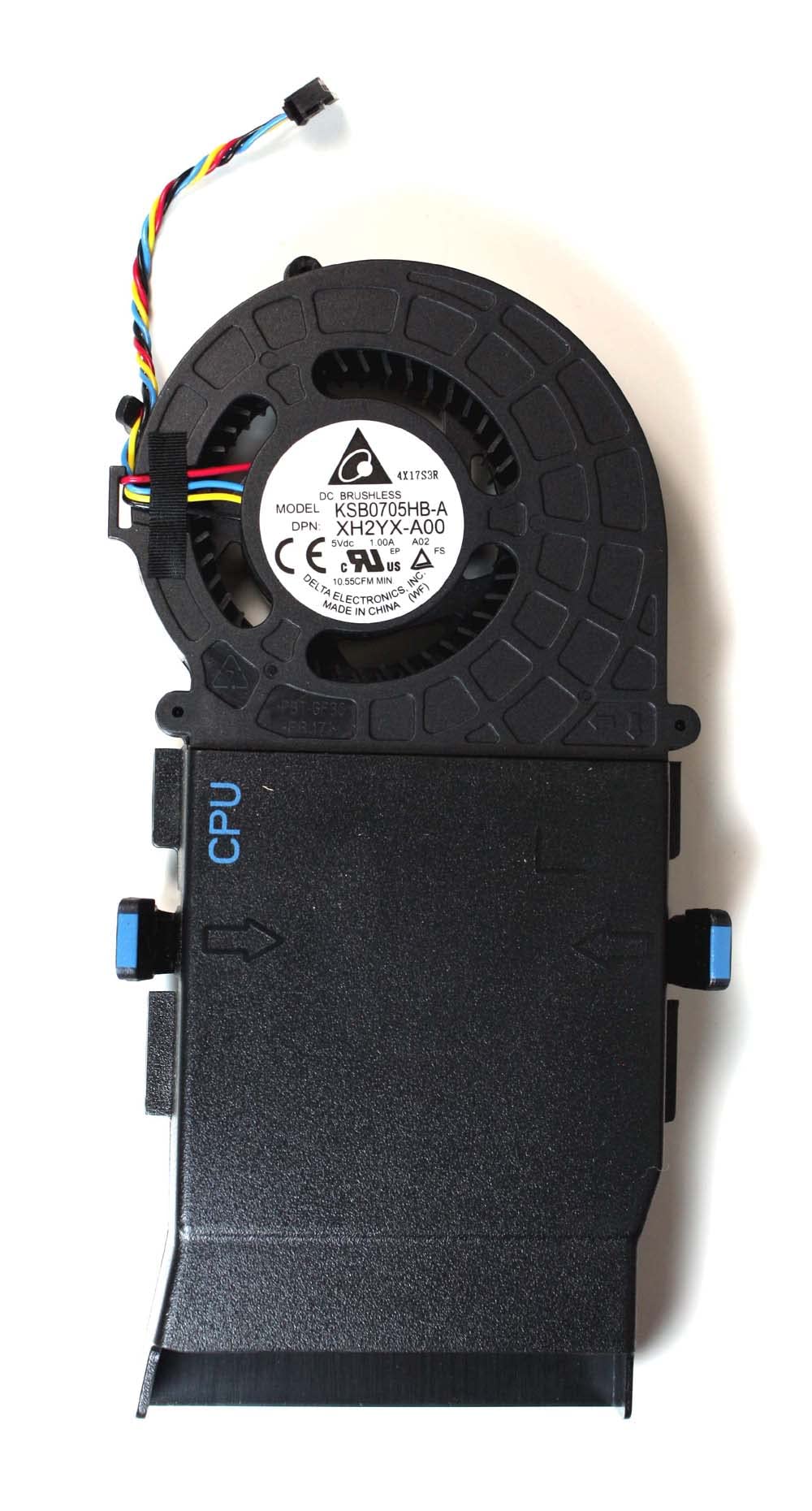 Ventilateur CPU de remplacement pour PC compact Alienware ALWAR-2508 Alpha