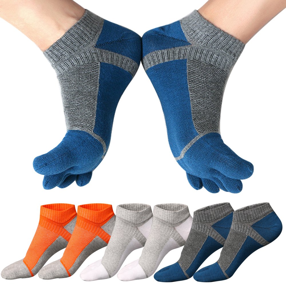 Buy Men's No Show NonSlip Low Cut Thick Durable Athletic Cotton Socks