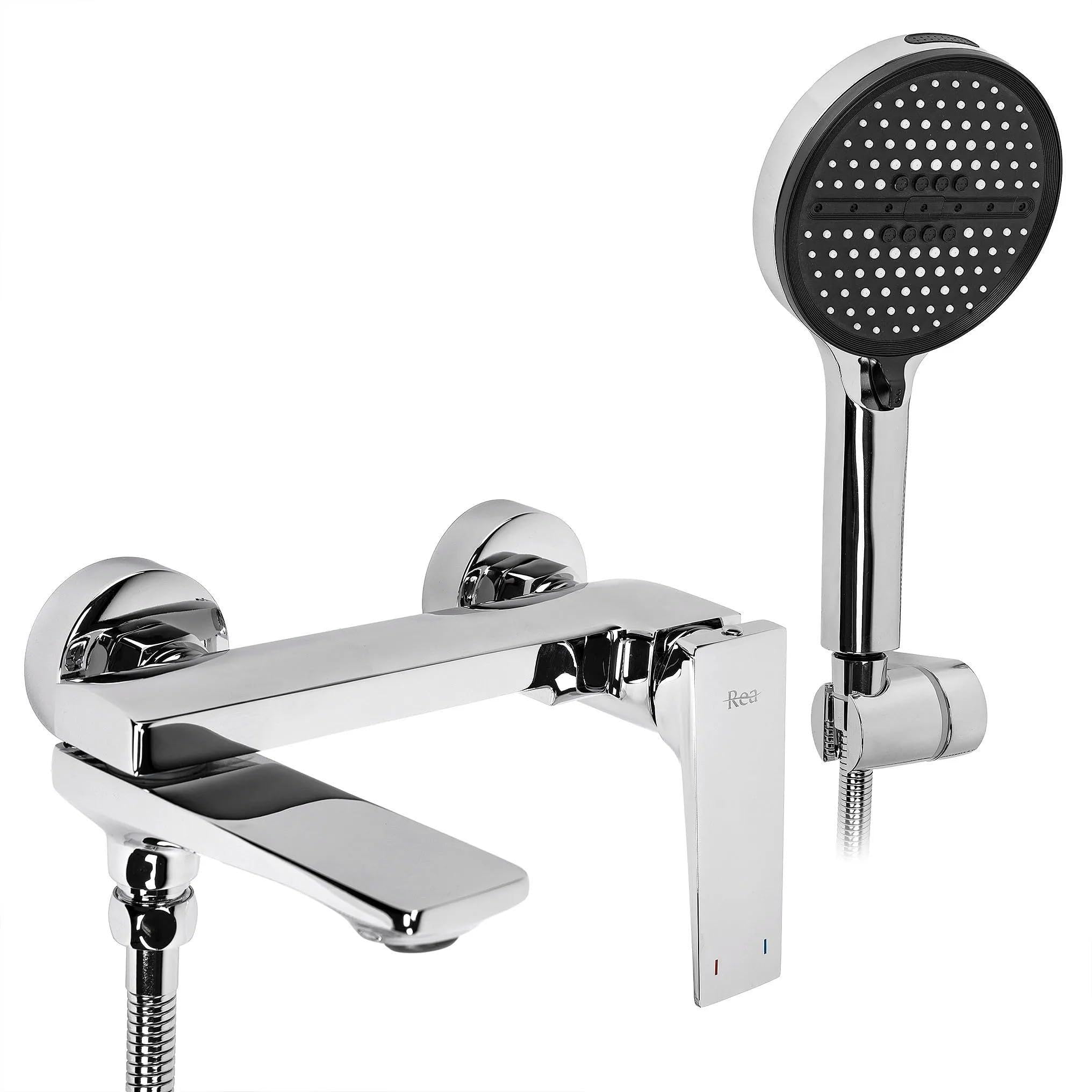 Rea - bateria wannowa - Prime PREMIUM - Chrom Mosiądz 18x4,2x13cm