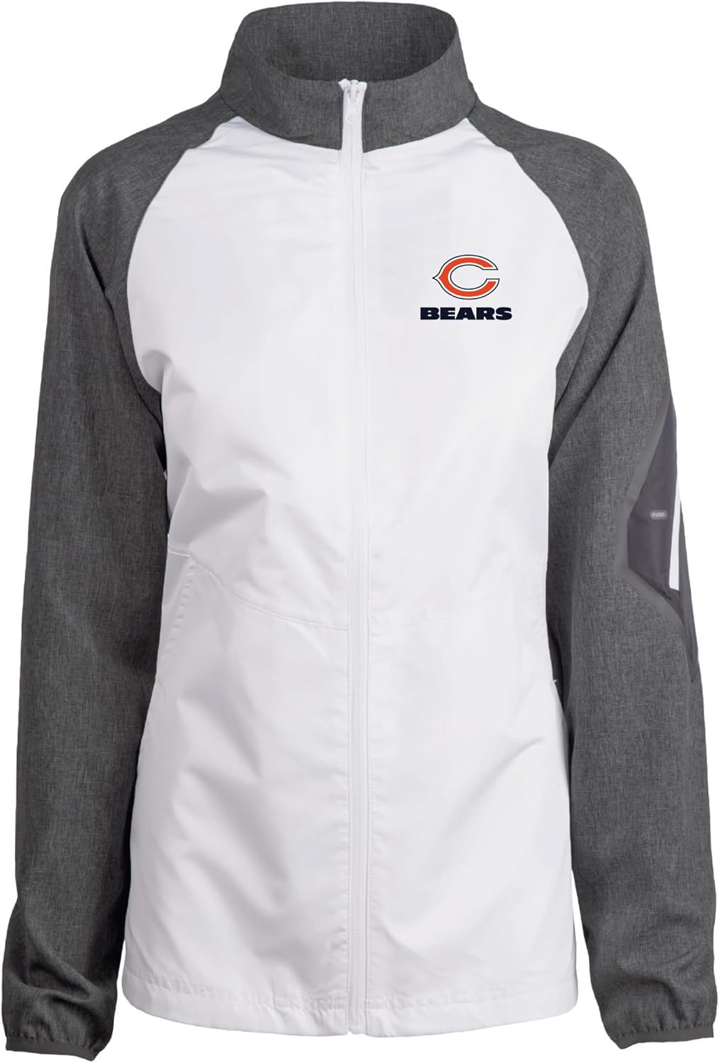 Dunbrooke Women's NFL Hurricane Raglan Full-Zip Windbreaker