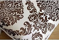 Vista 36 de The HomeCentric Funda de almohada, fundas marrones, fundas de almohada geométricas japonesas ópticas, fundas de almohada de 24 x 24 pulgadas, fundas