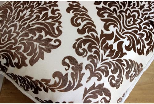 Miniatura 36 de The HomeCentric Funda de almohada, fundas marrones, fundas de almohada geométricas japonesas ópticas, fundas de almohada de 24 x 24 pulgadas, fundas