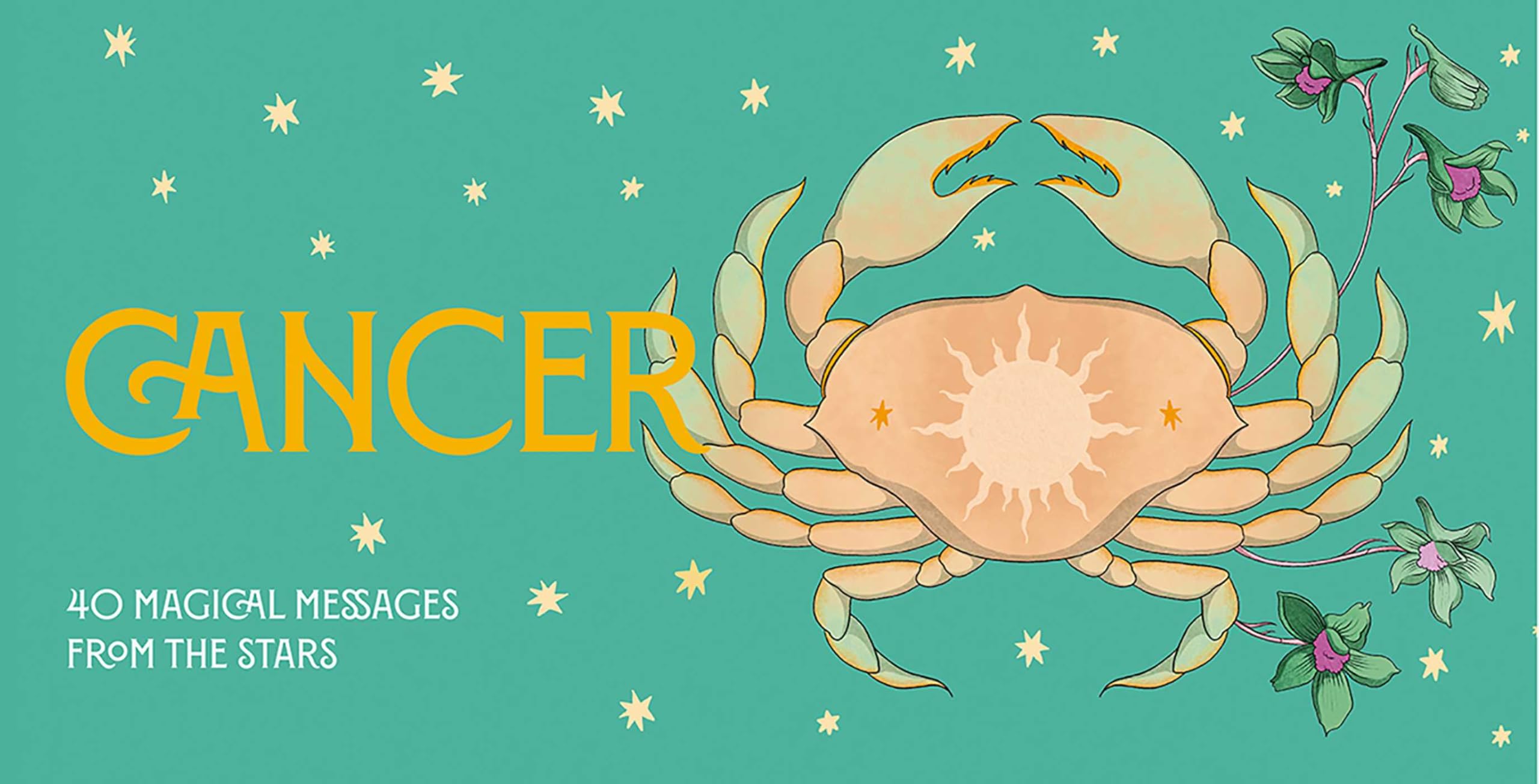 Cancer Pocket Zodiac Cards: 40 Magical Messages from the Stars: Volume 5