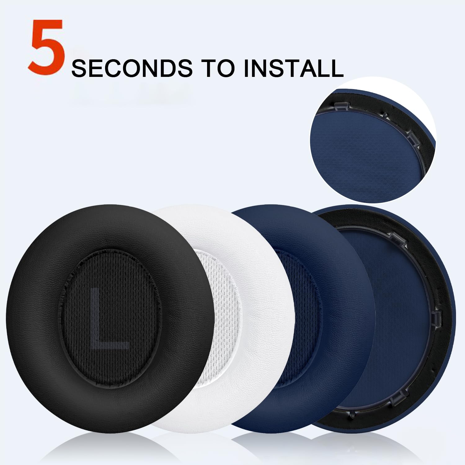 Anker 交換用イヤーパッド ・ Q45 SPACE Soundcore Anker soundcore ヘッドフォン用イヤーパッド交換用 Q45 Space ヘッドホン