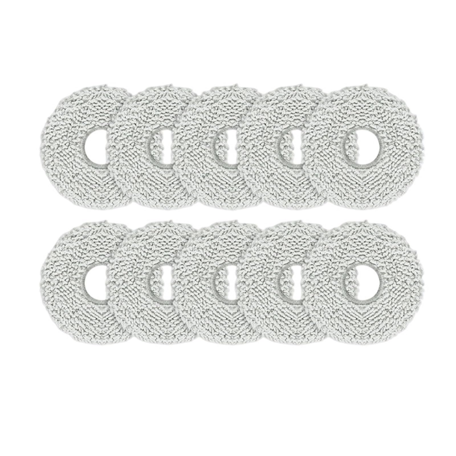 OUNCU Assembly Mop Pad,Mop Cloth Holder,Compatible For Ecovacs Deebot X5 ULTRA / X5 PRO/MATE X Vacuum Cleaner Parts(10 Mops)
