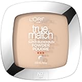 L'Oreal Paris True Match Super Blendable Oil Free Powder Foundation, N2 Light, 0.33 oz, Packaging May Vary