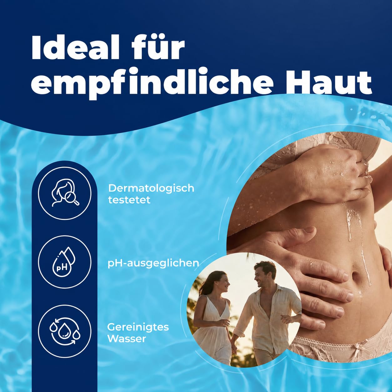 SWISS NAVY Premium-Sex-Gleitmittel auf Wasserbasis, 1 Gallone, MD Science Lab