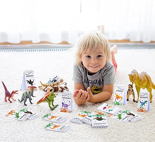 Miniatura 5 de Mini cuadernos de 24 piezas para niños, mini cuadernos de dinosaurios, bloc de notas para niños, recuerdos de fiesta de dinosaurios, carnaval,