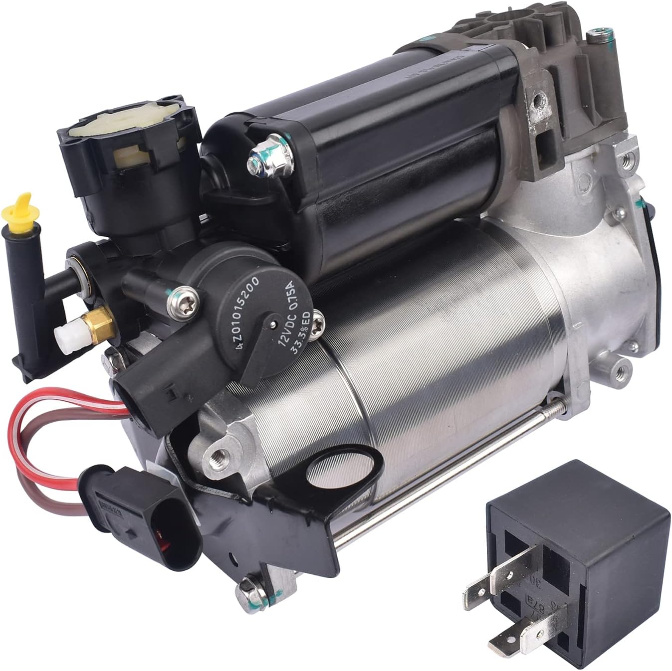 2203200104 Airmatic Air Suspension Compressor Pump Compatible with 2000-2009 Mercedes Benz W220 W211 W219 S211 2113200304