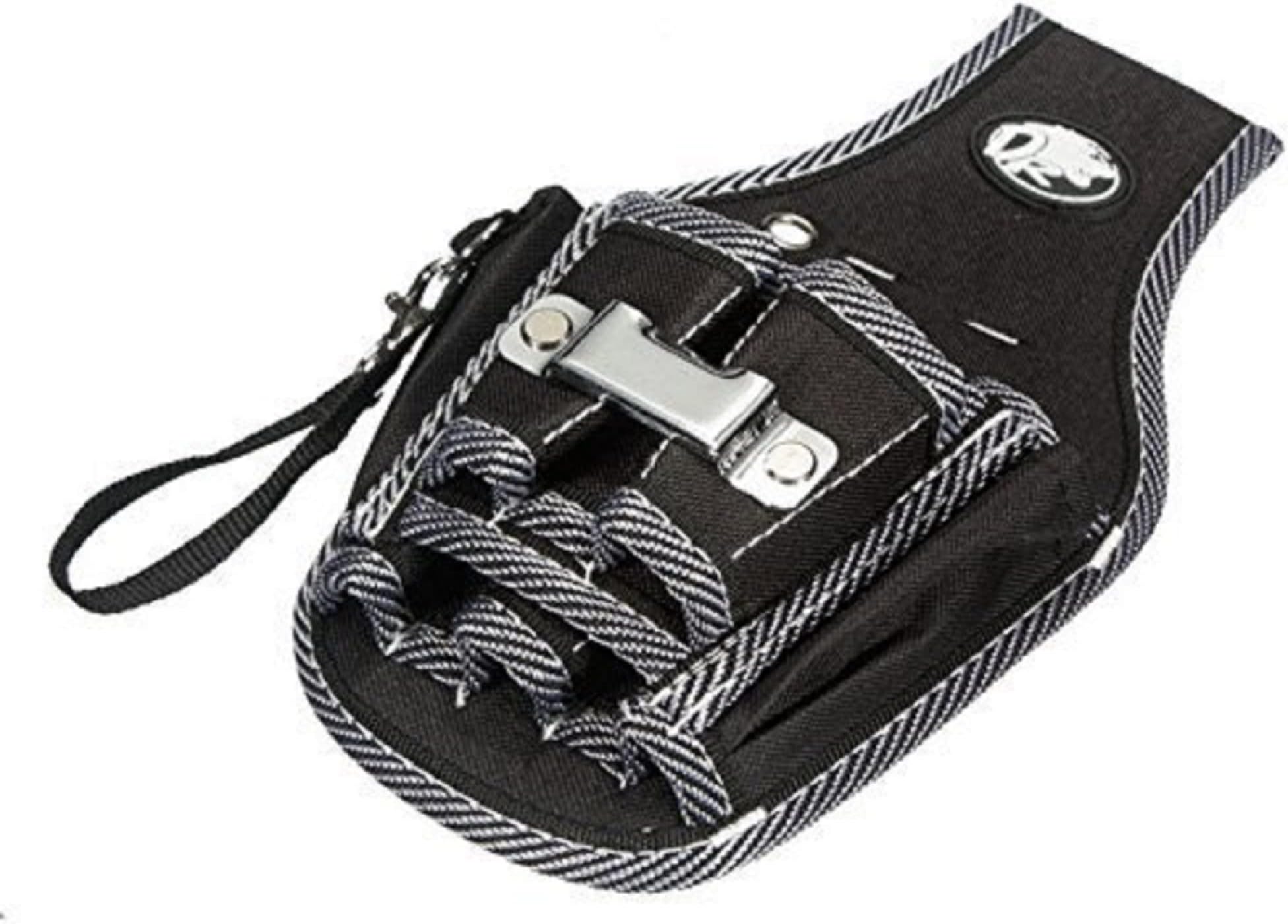 Itian Electrician Tool Bag - Black 9 In 1 Electrician Waist Pocket Tool Belt Pouch Bag Screwdriver Utility Kit Holder