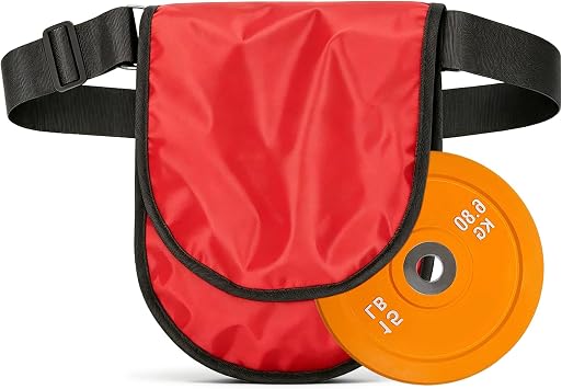 Discus Carrier Bag, Oxford Fabric Water Proof Track Field Equipment Pouch Adjustable Shoulder Throwing Sports Backpack for Men and Women, Holds 2Pcs 2KG Discus