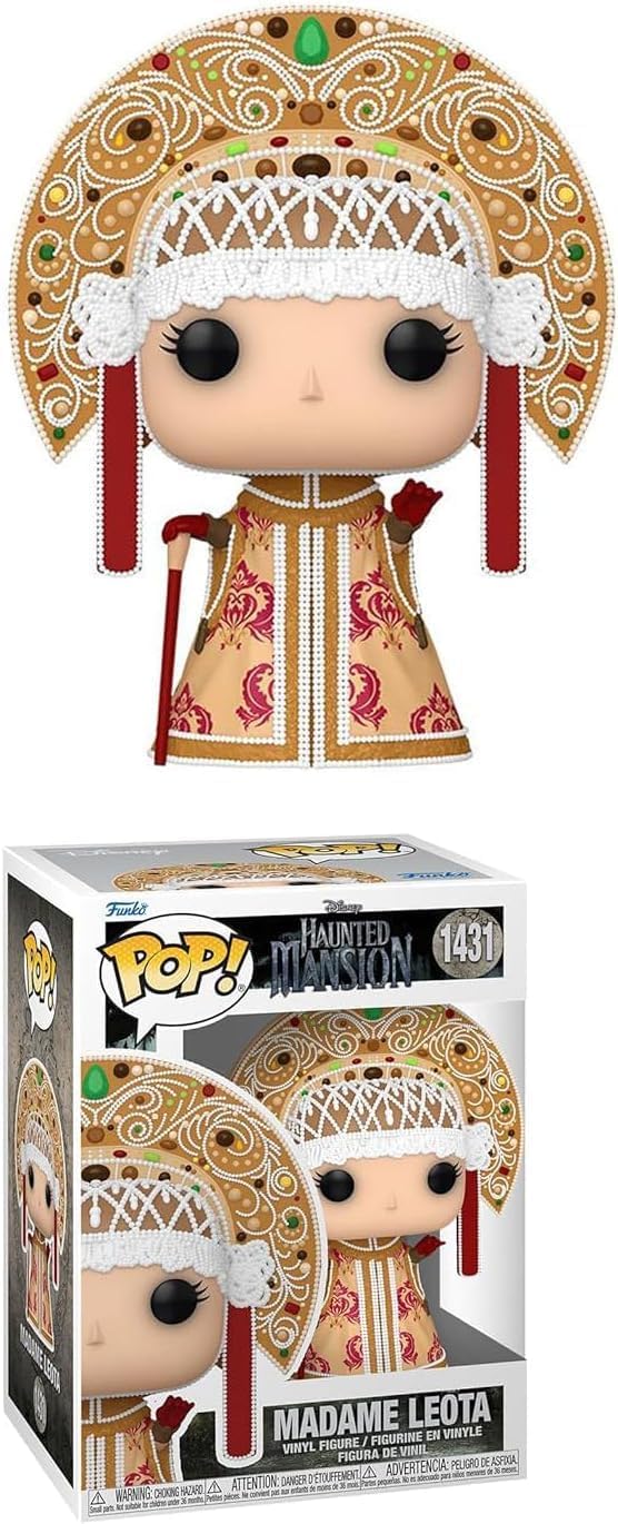 Leota Haunted Mansion Souls Disney Ghosts Spirit Madame Characters Ghost Pop Figure Characters Hitchhiking + Mini Spooky Items