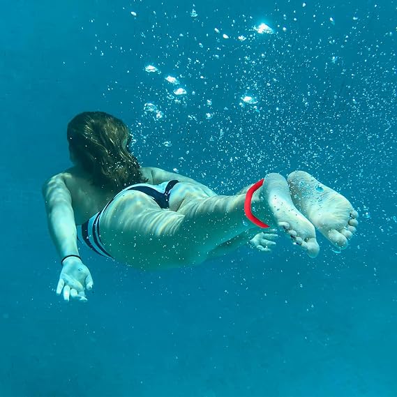 Swimming Resistance Ankle Bands,Pulling Ankle Straps,Swimming Band for Legs Resistance Exercise Strength,Swimming Training Equipment Accessories