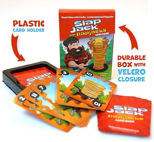 Miniatura 4 de Continuum Games Slap Jack Flap Jacks - Juego de cartas para niños a partir de 4 años