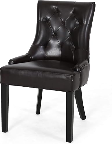 Miniatura 7 de Modern Upholstered Dining Chairs with Wood Legs - Table & Chair Sets, Desk Chair for Kitchen, Living Room, Office, Restaurant and Bar Stools