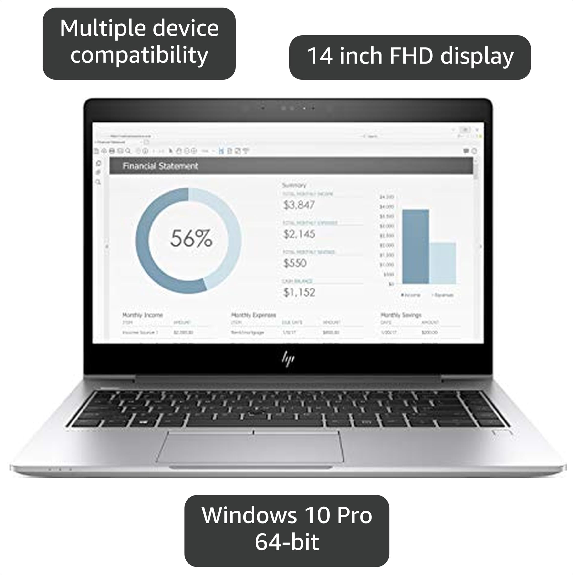 Amazon.com: HP EliteBook 840 G5 14