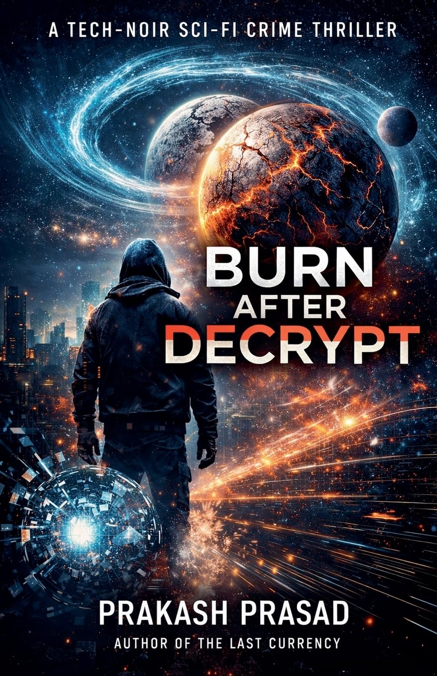 Burn After Decrypt: A Tech-Noir Sci-Fi Crime Thriller