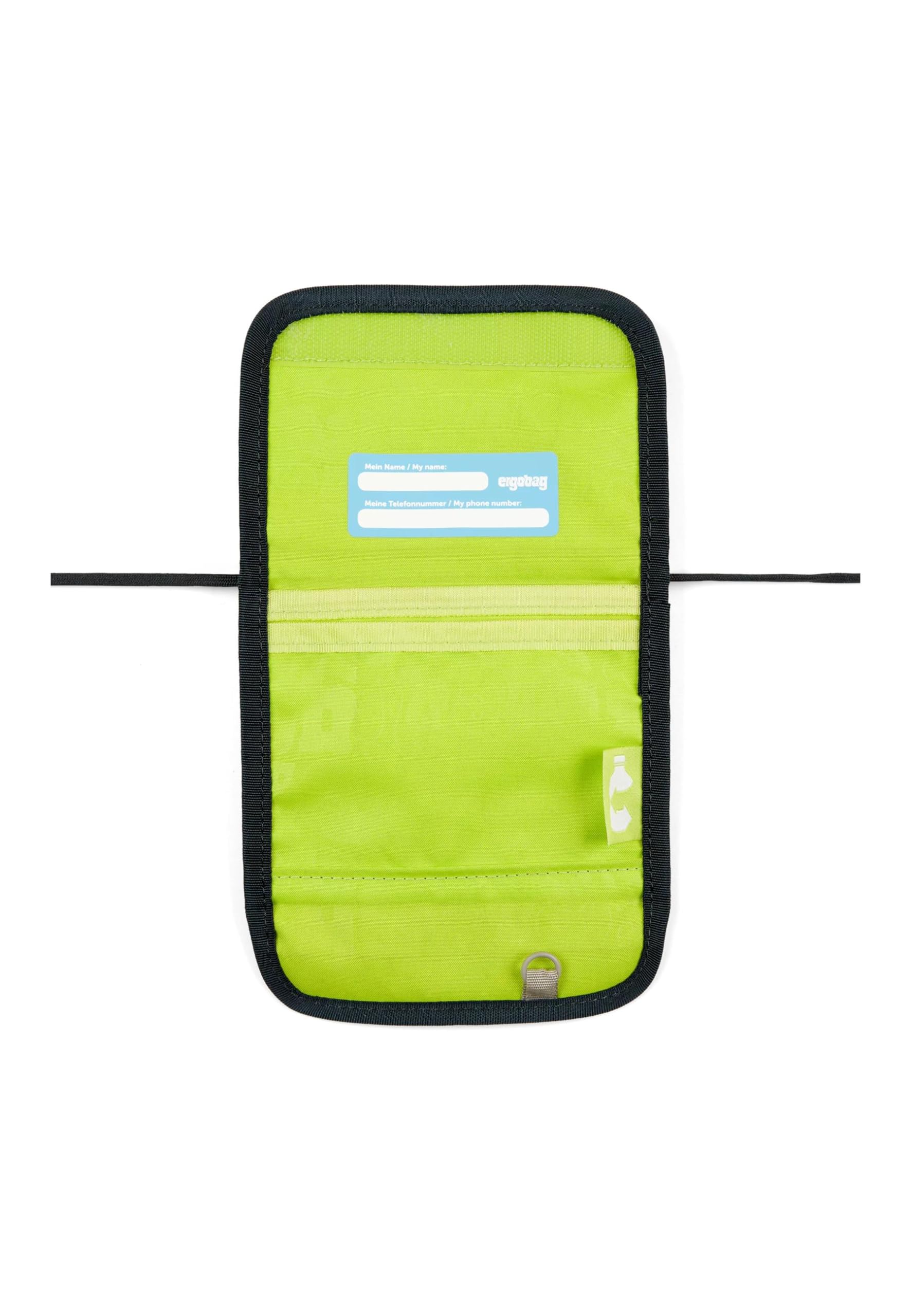 ergobag Brustbeutel Geldbörse Jugend Unisex InspectBear (Blau) Einheitsgröße