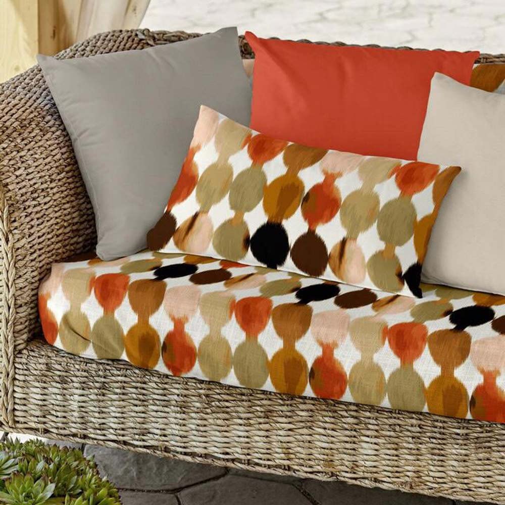 Kt KILOtela - Digital Printed Canvas Fabric, Half Panama Cotton, Decoration, Cushions, 100 cm Length x 280 cm Width - Image 2