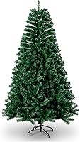 Rumicet Sapin de Noël Artificiel 180 cm avec 850 Branches, Support en Métal Robuste, Décoration de Noël Intérieure et...