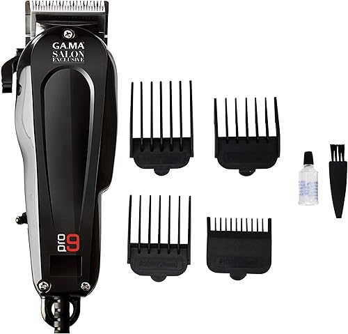 GAMA Salon Exclusive Pro 9 - Cortapelos profesionales