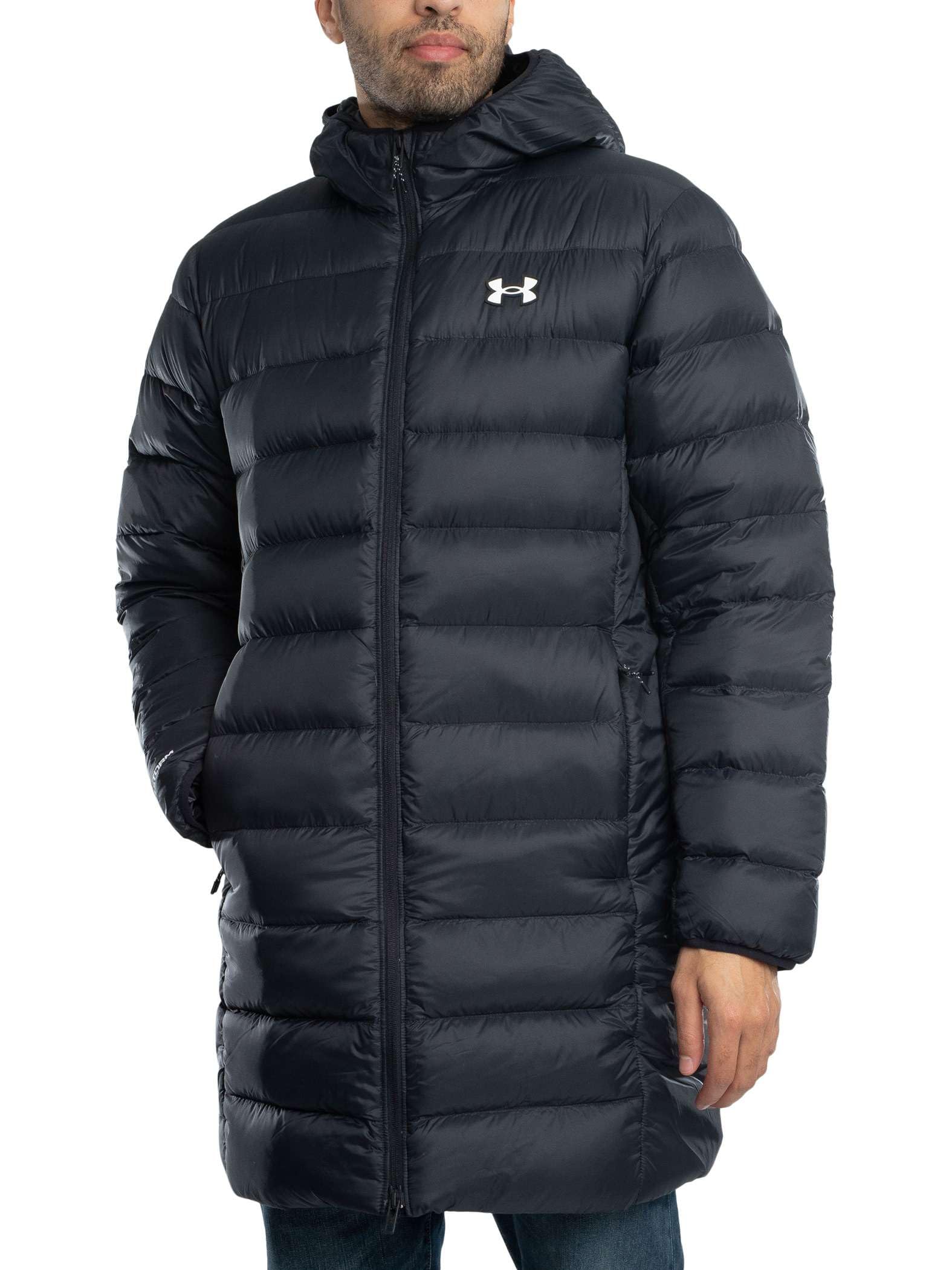 Under Armour Men's Legend Down Parka Jacket, Black, S