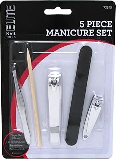 Swissco 5 Piece Manicure Set (3 Pack)