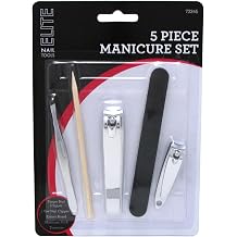 Swissco 5 Piece Manicure Set Pack of 2