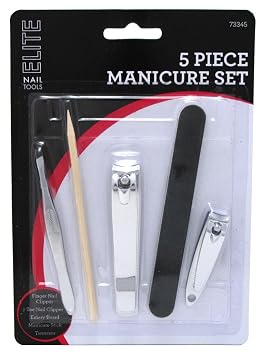 Swissco 5 Piece Manicure Set Pack of 3