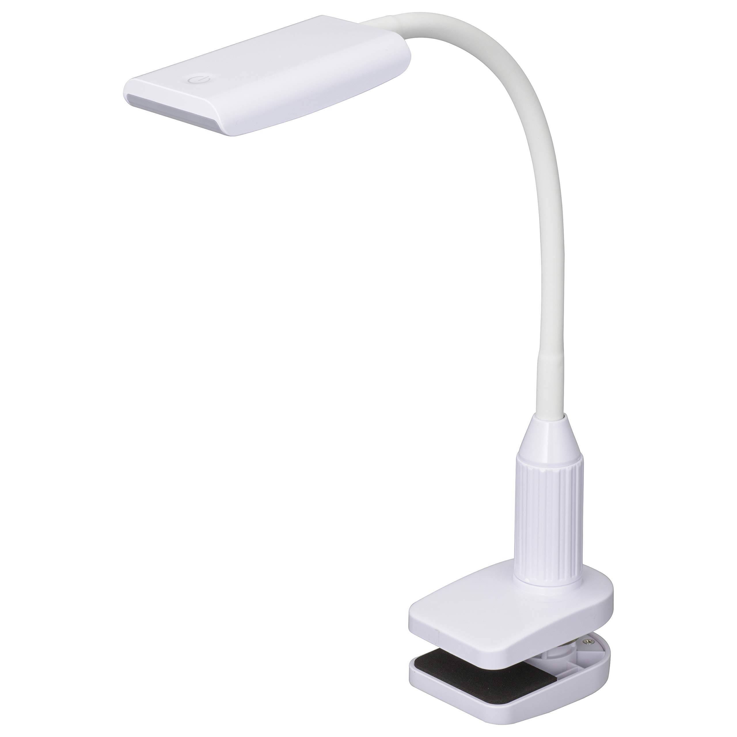Amazon | オーム電機 LEDデスクランプ クランプタイプ 昼白色 ホワイト  