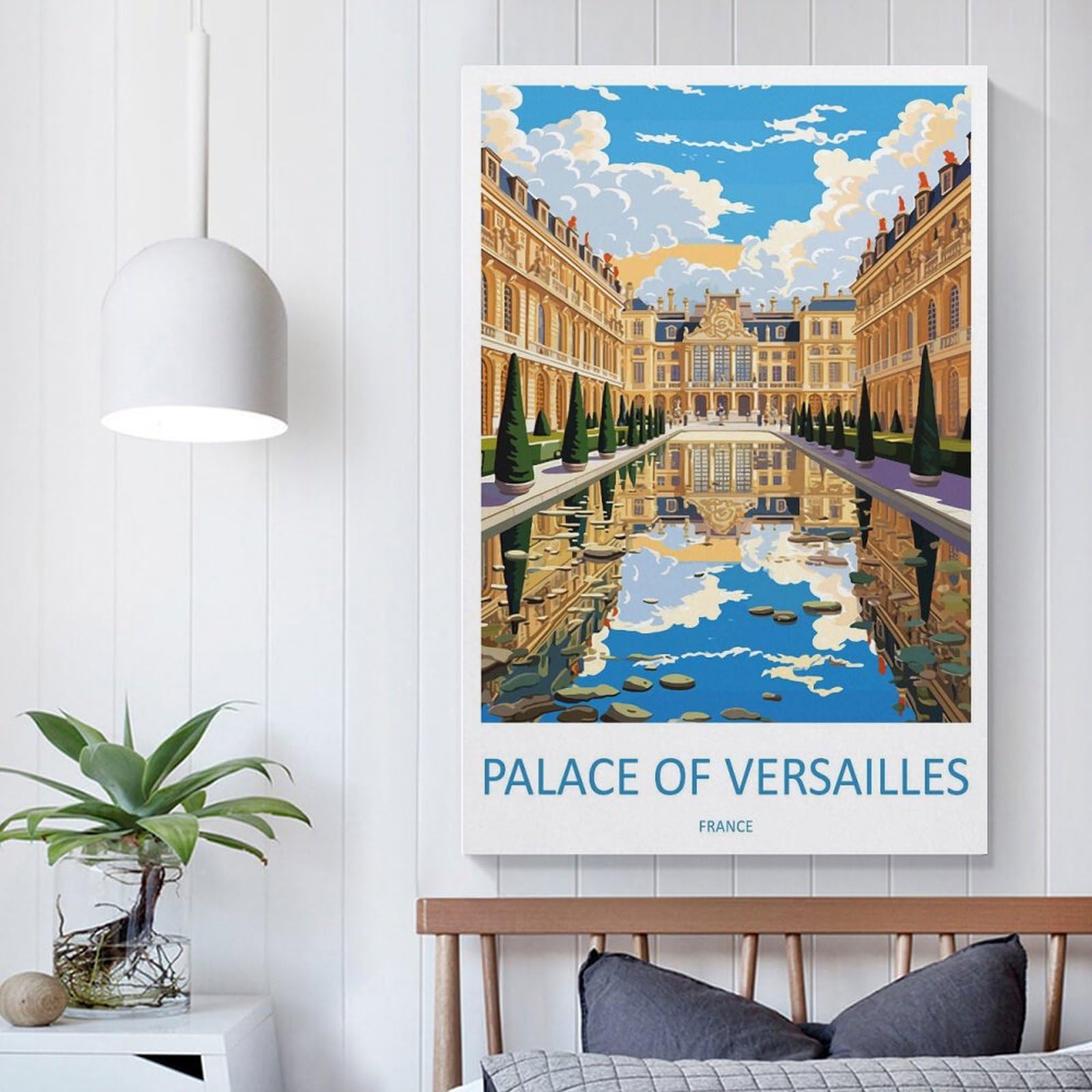 Amazon.com: Versailles Palace Travel Print West Versailles Palace