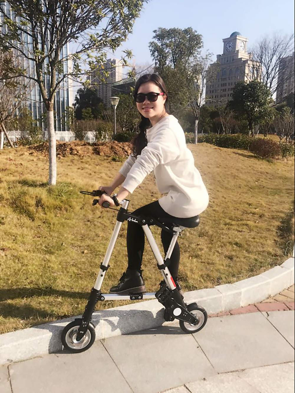Amazon | 超軽量Bicycle 超小型16inch-bike アルミ折りたたみ自転車