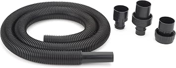 Shop-Vac 9050533 8 Ft x 1.5 Inch Diameter Hose, Flexible Vinyl Construction, Compatible With Standard 1.5 Inch Inlets, 1-Pack