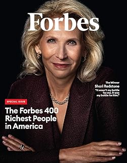 Forbes Magazine Special Issue Forbes 400 Richest People in America; 2019; Shari Redstone Cover