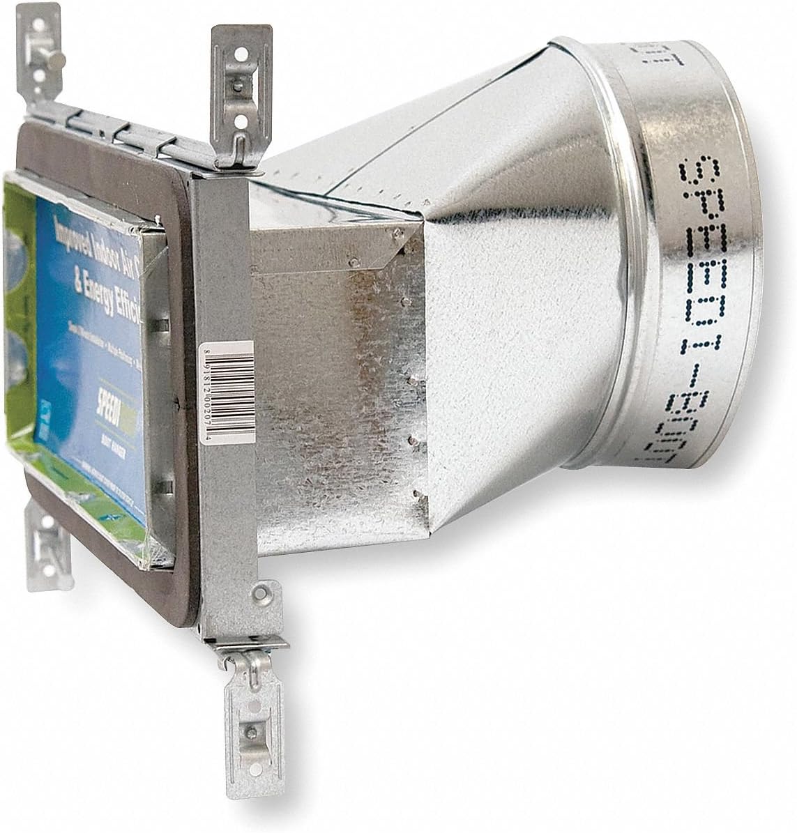 Vent Boot Hanger, Straight, 6 x 14, Dia 8