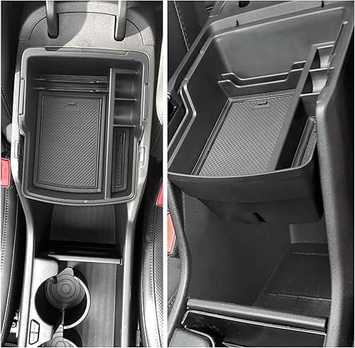 Miniatura 2 de SXCY Bandeja organizadora de reposabrazos de consola Hyundai Kona 2024 para Hyundai Kona SEL Conv.N-line Limited Accesorios Caja de almacenamiento