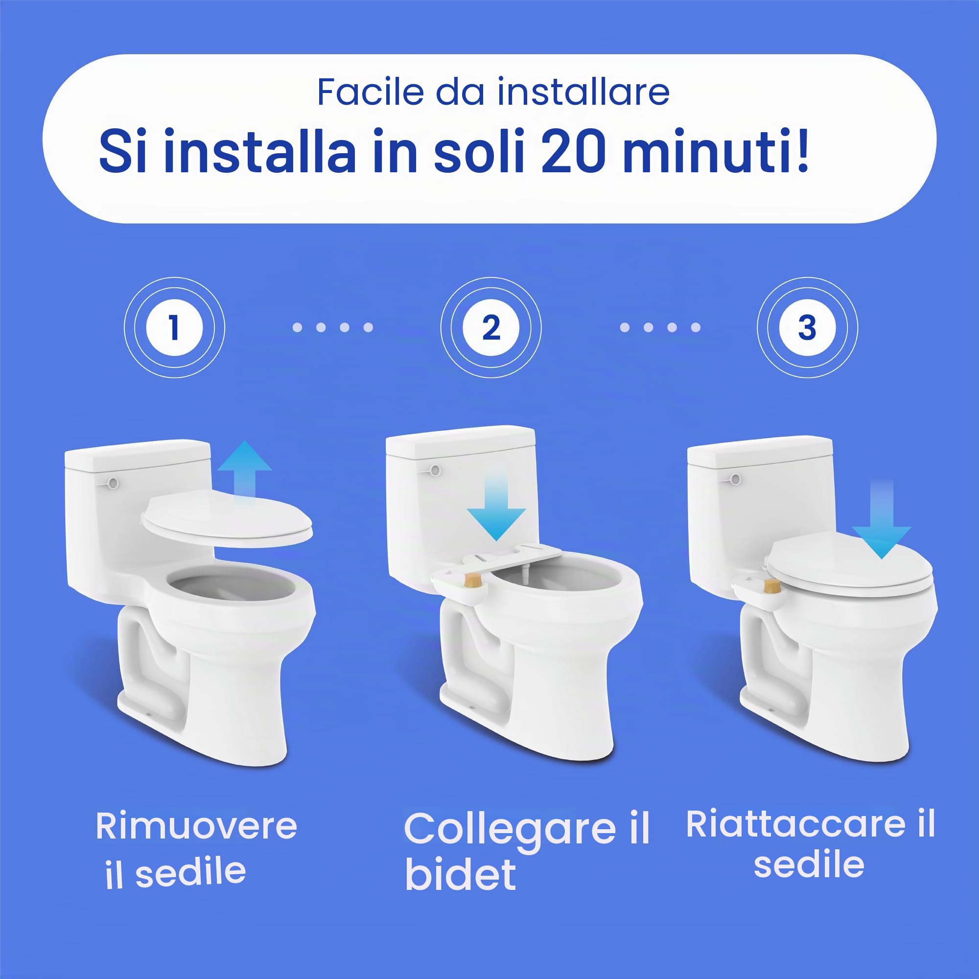 Sedile bidet non elettrico Basic 9