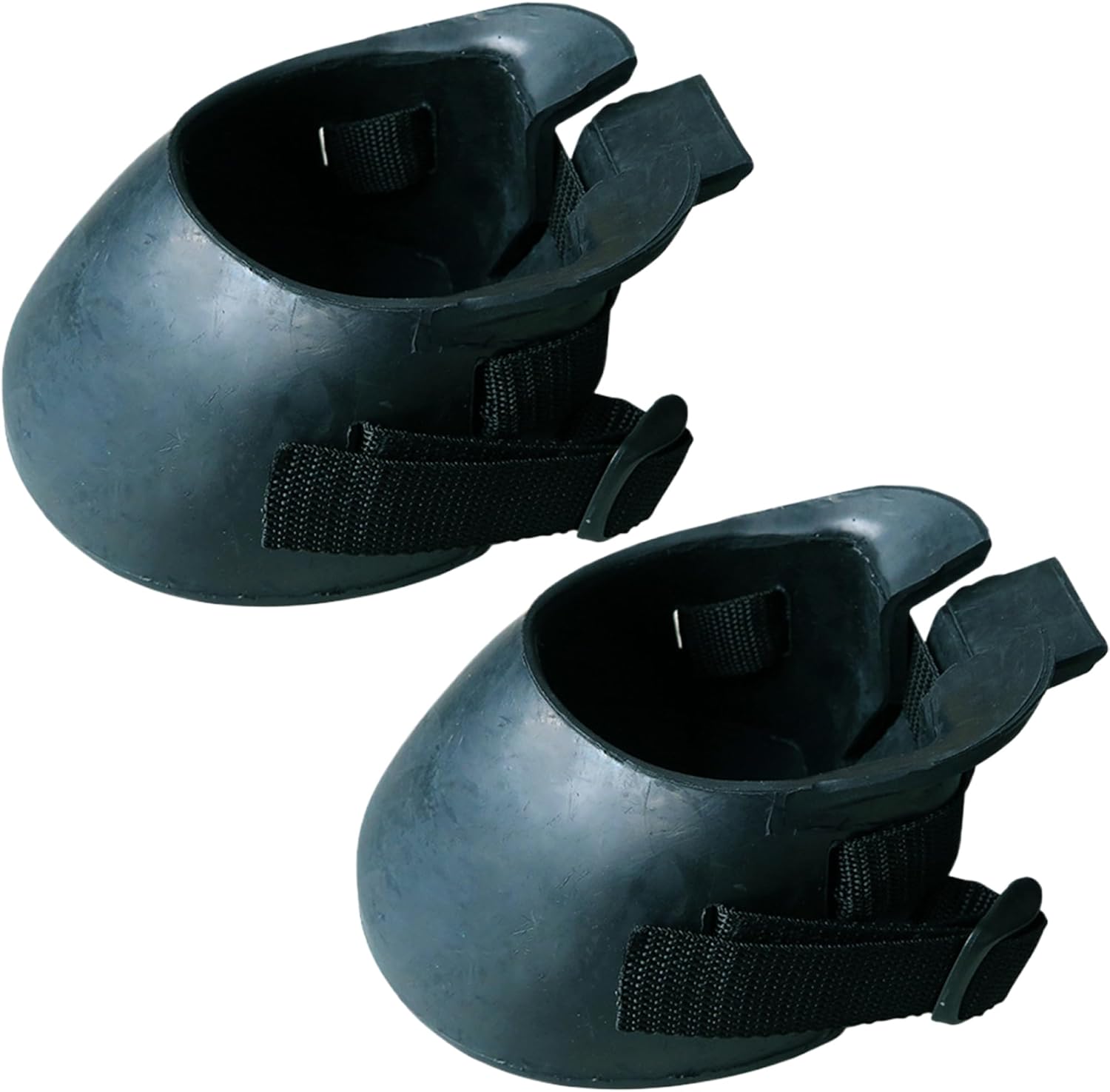 1 Pair Hoof Boots for Horses Rubber Protective Sturdy Horse Hoof Boots Portable Thick Hoof Boots for Wound Management and Laminitis Abscess Treatment, M, Horse Boots, Medium, Style 1