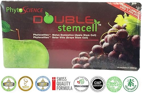 Miniatura 2 de 15x Phytoscience PhytoCellTec Apple Grape Double StemCell Células madre antienvejecimiento (fórmula de calidad suiza)