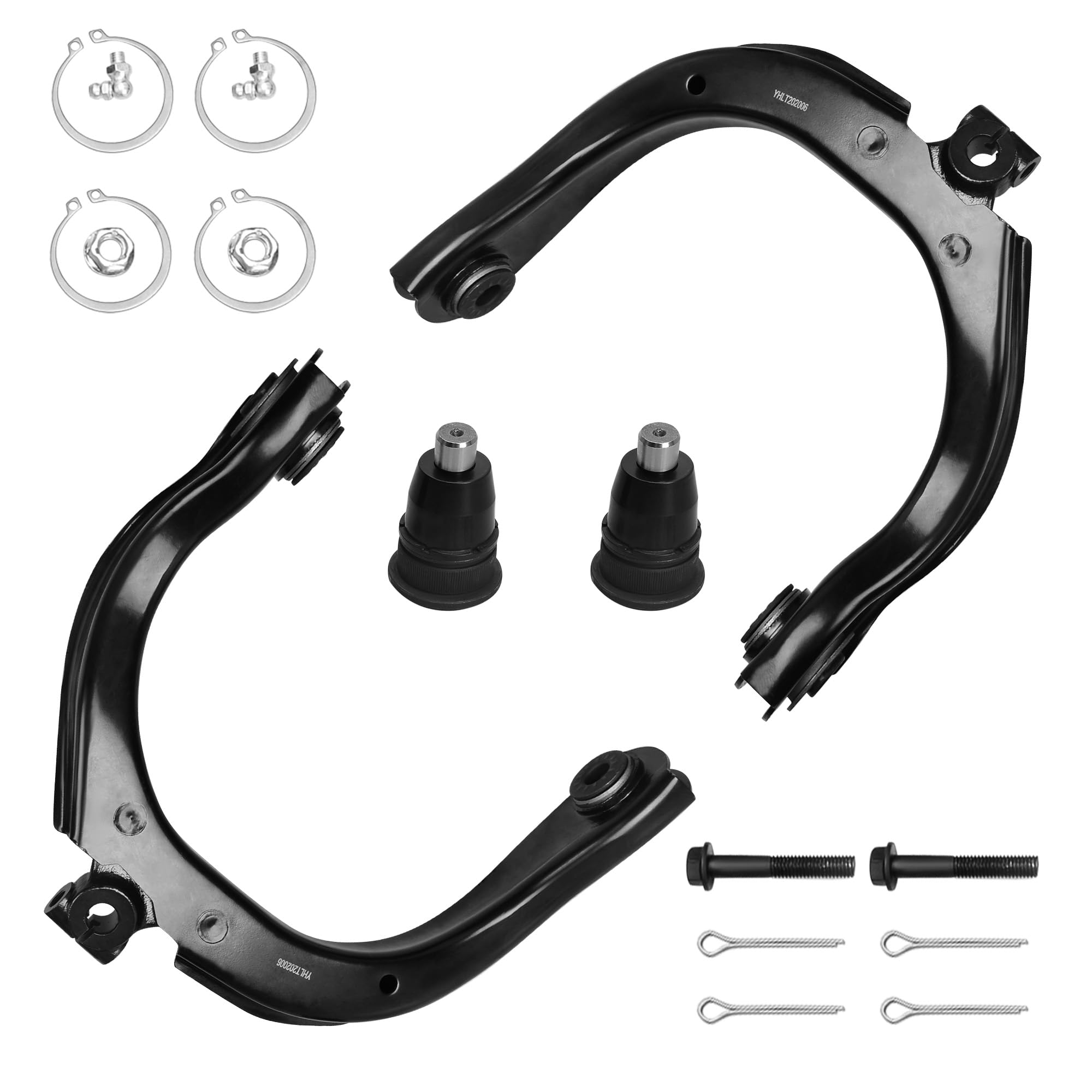 AUTOSAVER88 Front Upper Control Arm Kit Compatible with Chevy SSR/Trailblazer 2002-2009 Buick Rainier 2004-2007 GMC Envoy 2002-2009 Isuzu Ascender/Oldsmobile Bravada/Saab 9-7X 2002-2009