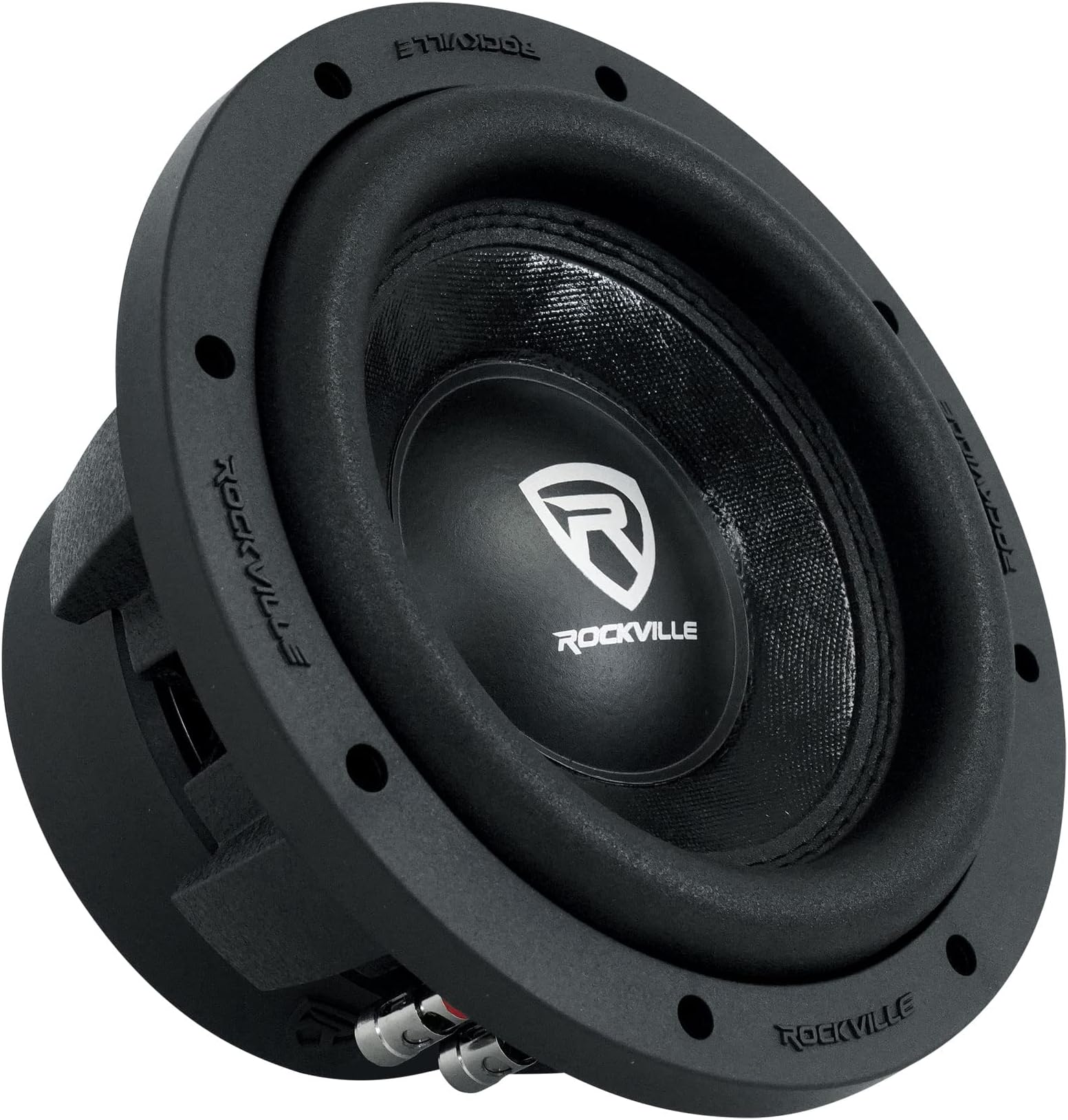 Rockville W8K6D4 V2 8" 1400w Peak Car Audio Subwoofer Dual 4-Ohm Sub 350w RMS