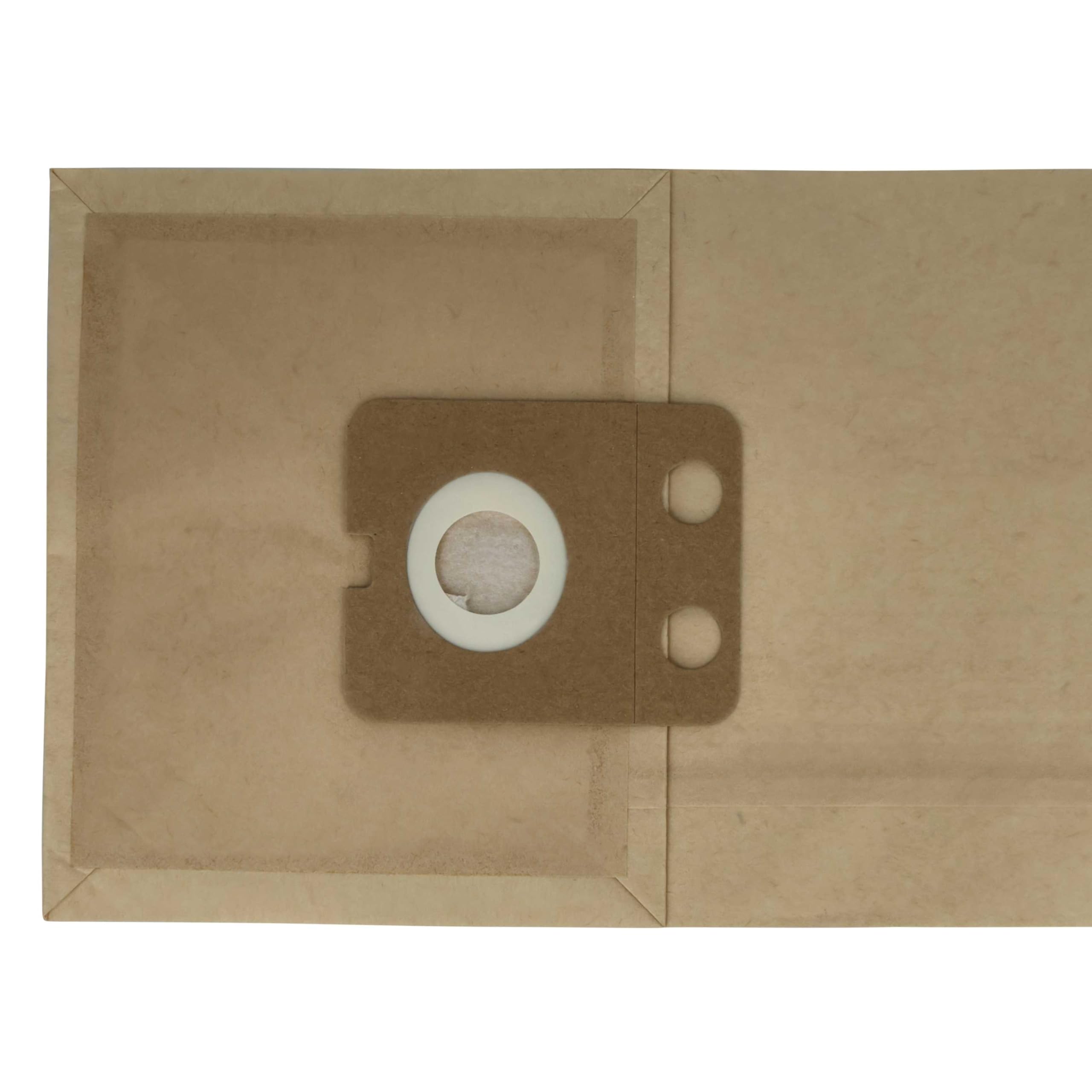 vhbw 20x sacchetti compatibile con Nilfisk VP600 Serie aspirapolvere - in carta, 34,55cm x 22,4cm, color sabbia