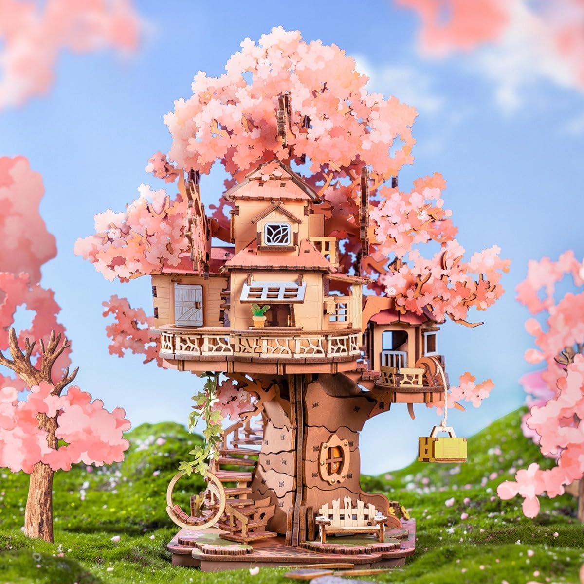 ROBOTIME 3D Wooden Puzzles For Adults, Treasure Box 3D