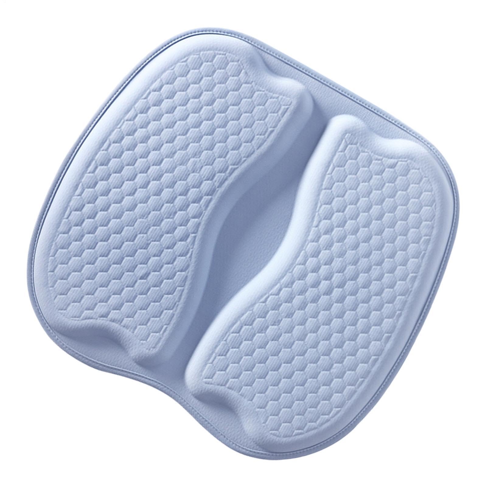 Coussin en gel pour fauteuil roulant ventilé et anti-douleur pour assise prolongée