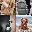 LIRAMARK Silicone Case Compatible with Apple AirTag - Full Protection, Keychain Included, Slim and Simple Design, Premium Food Grade Silicone, Scratch-Free, Safe for Kids and Pets [Green] gallery image